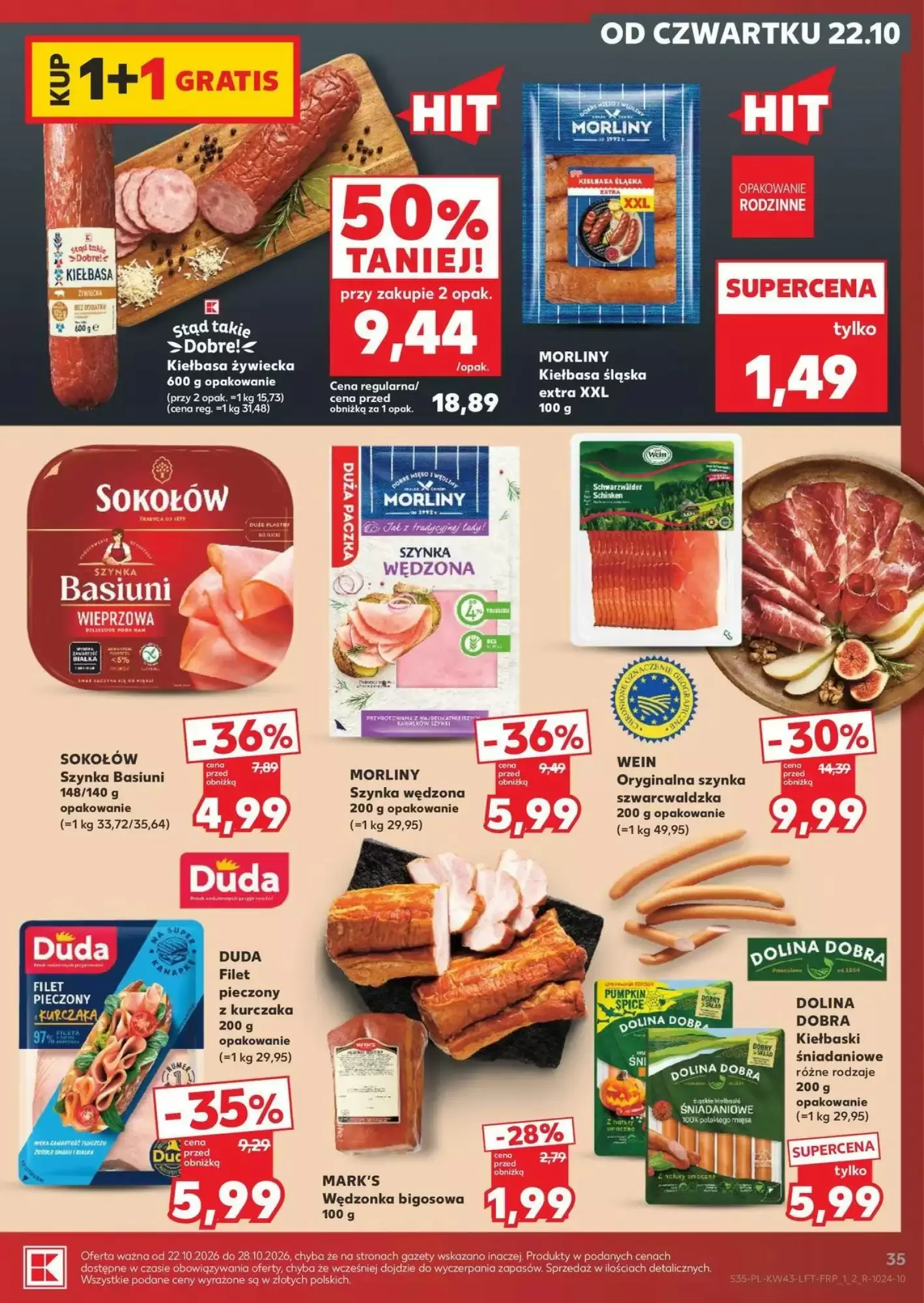 Gazetka promocyjna Kaufland  ważna od 22.10.2026 - Strona 35.