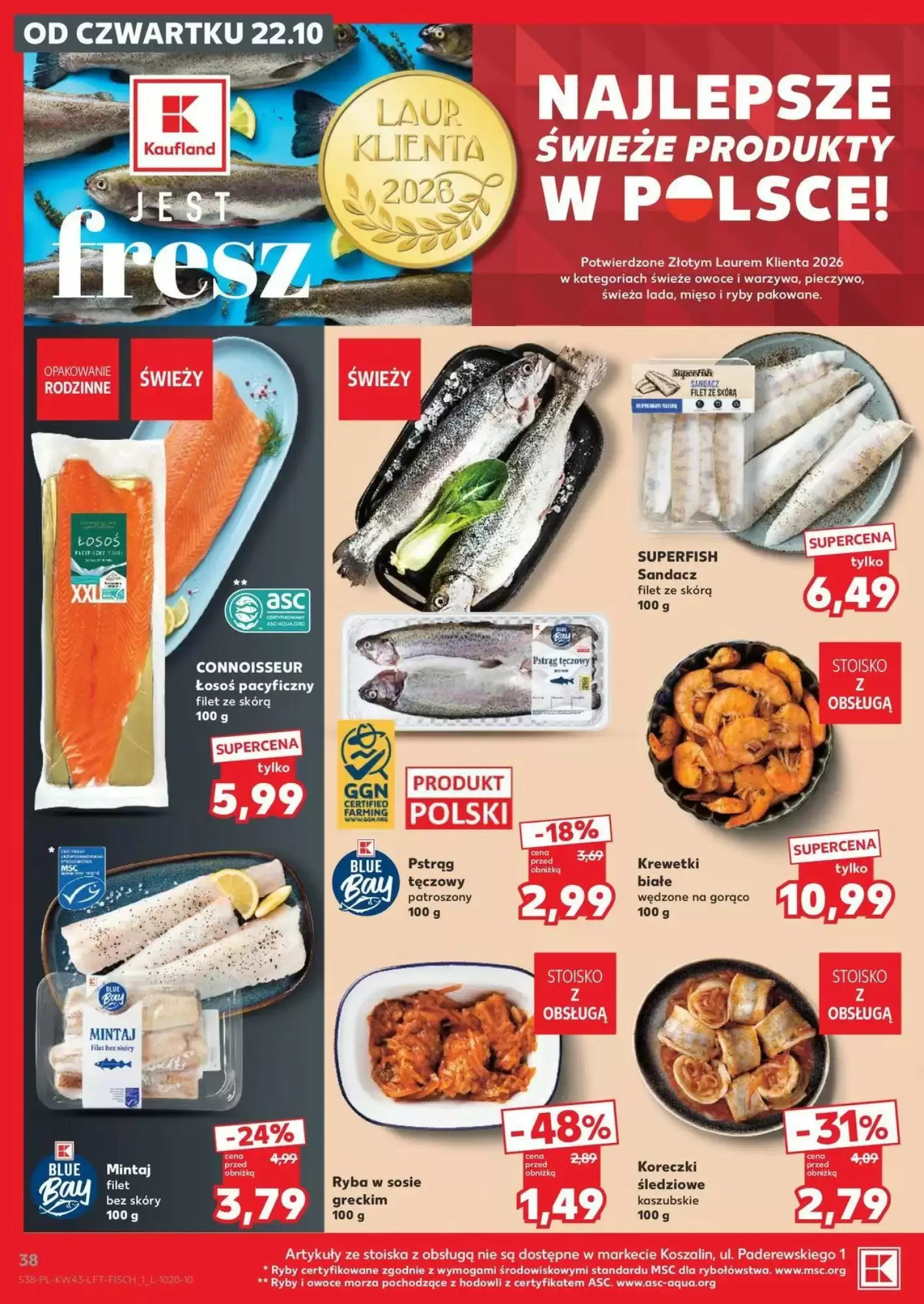 Gazetka promocyjna Kaufland  ważna od 22.10.2026 - Strona 38.