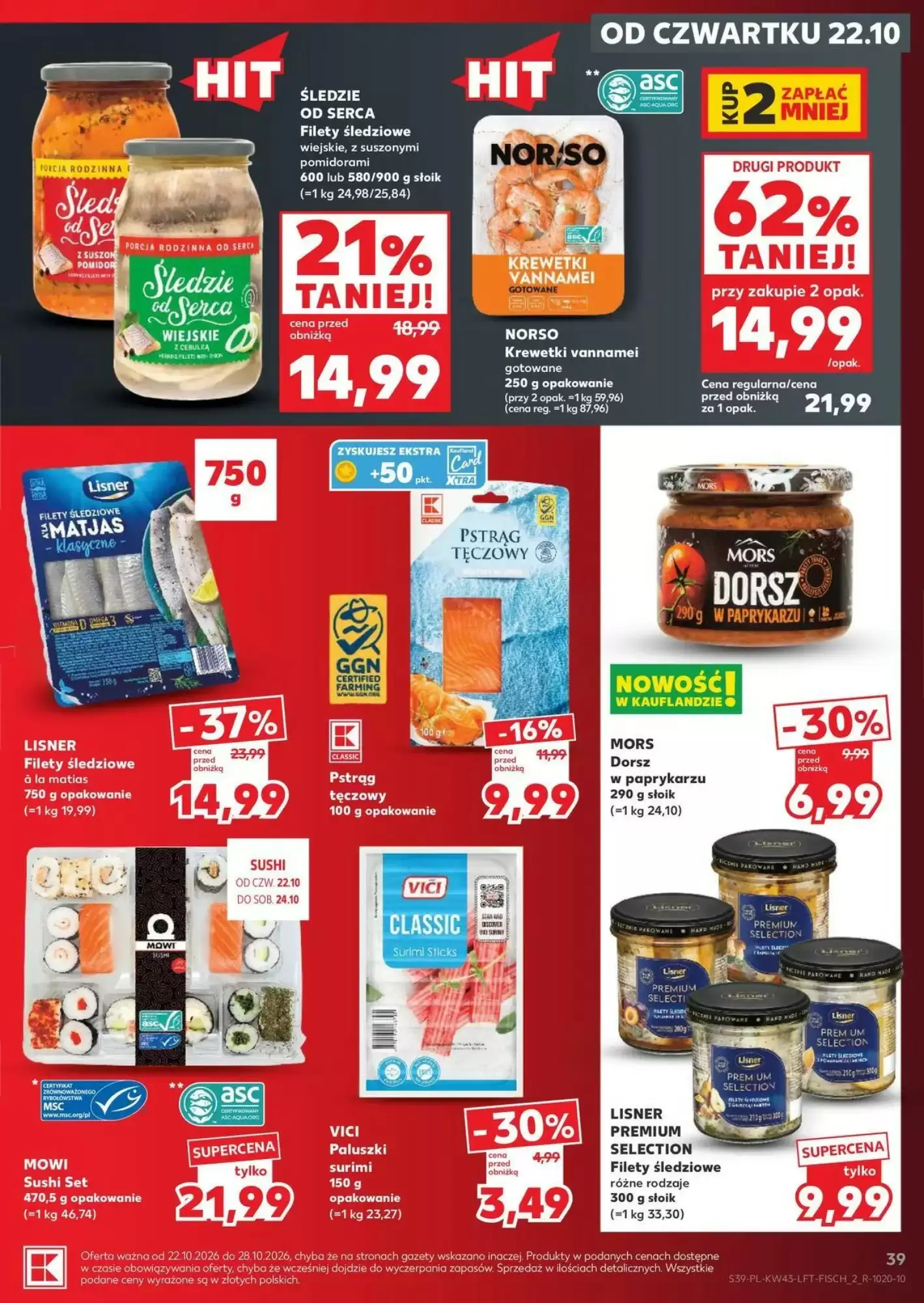 Gazetka promocyjna Kaufland  ważna od 22.10.2026 - Strona 39.