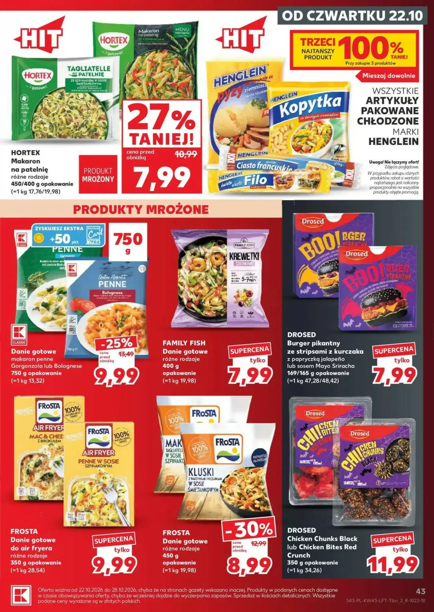 Gazetka promocyjna Kaufland  ważna od 22.10.2026 - Strona 43.
