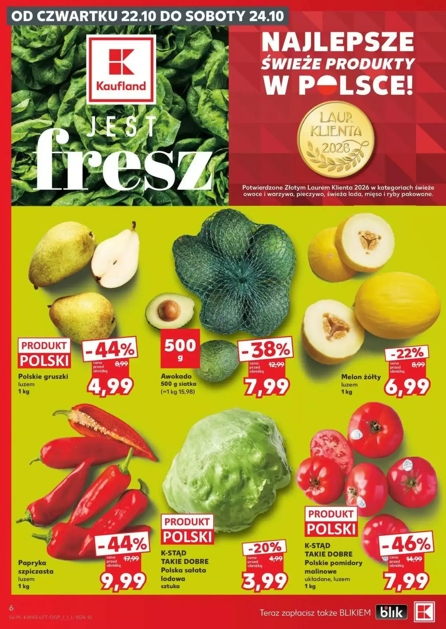 Gazetka promocyjna Kaufland  ważna od 22.10.2026 - Strona 6.