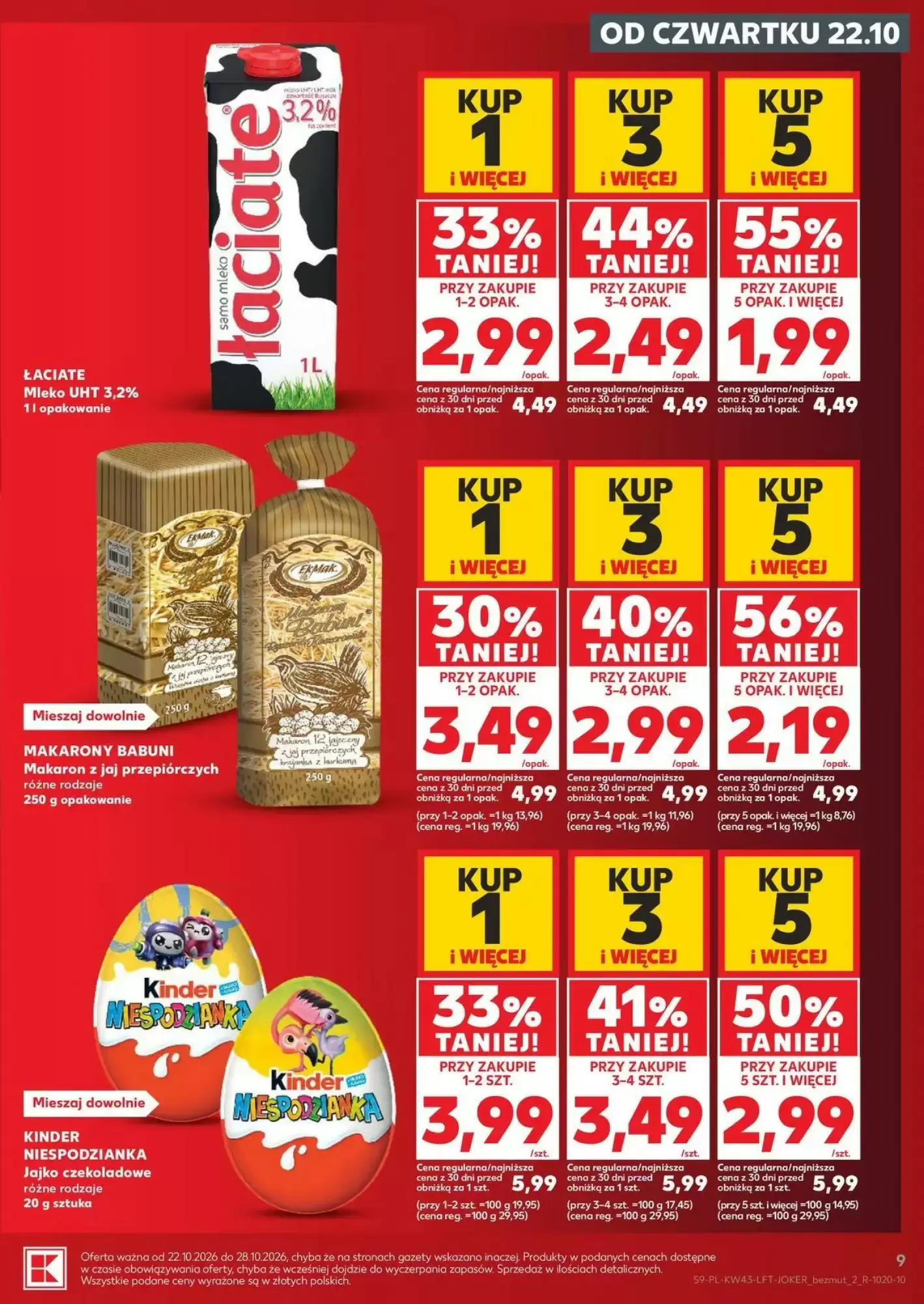 Gazetka promocyjna Kaufland  ważna od 22.10.2026 - Strona 9.