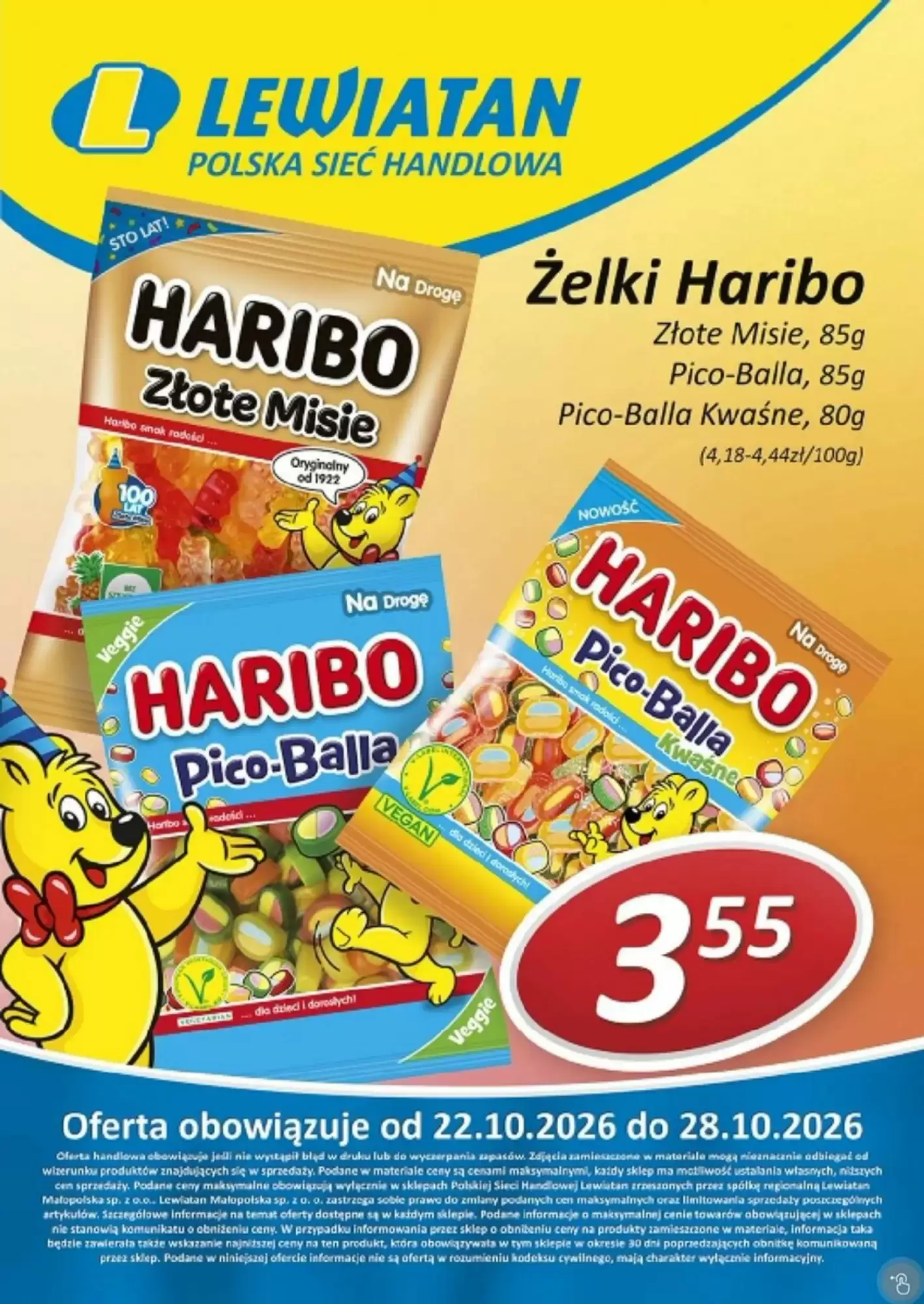 Gazetka promocyjna Lewiatan  ważna od 22.10.2026 - Strona 1.