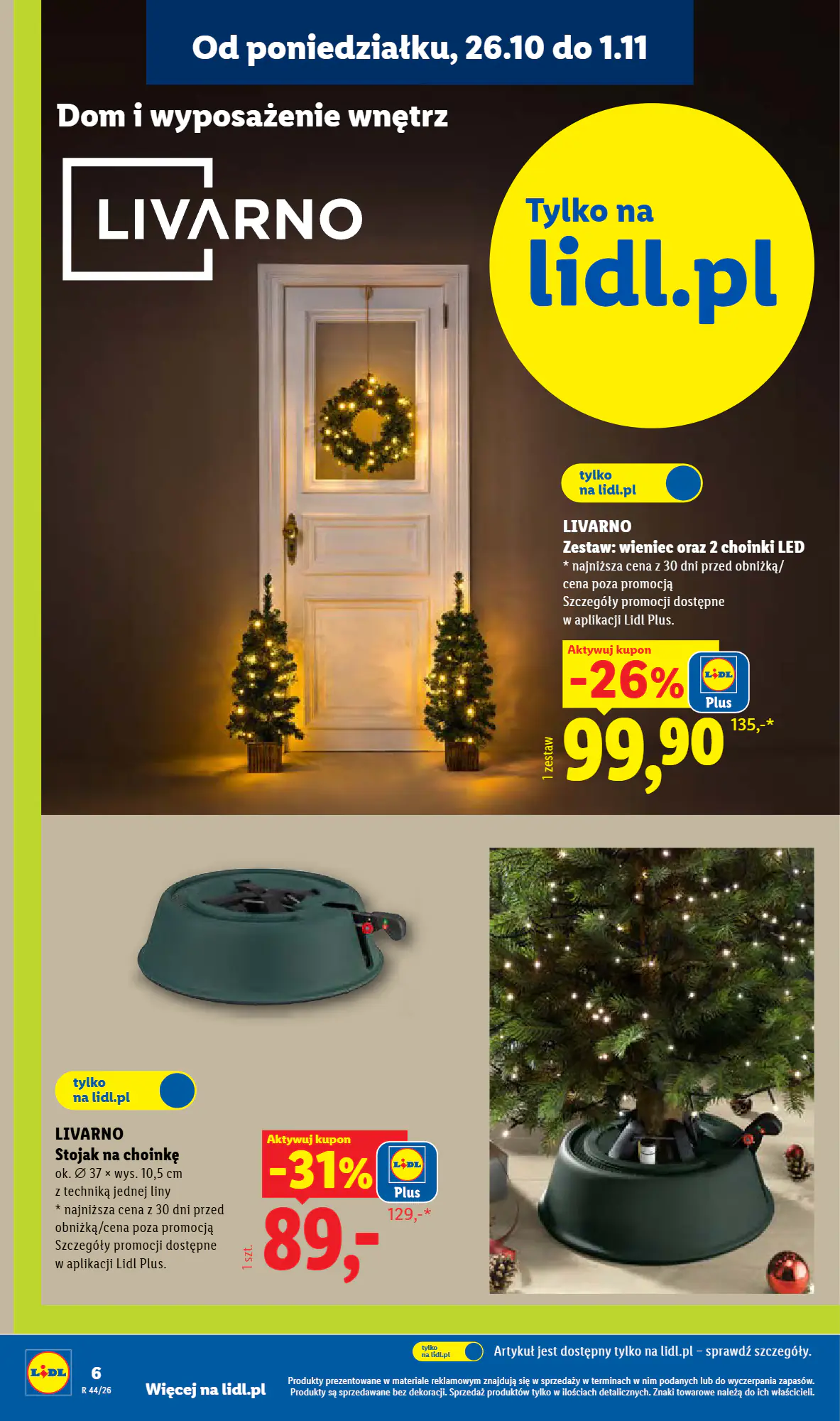 Gazetka promocyjna Lidl  ważna od 26.10.2026 - Strona 6.