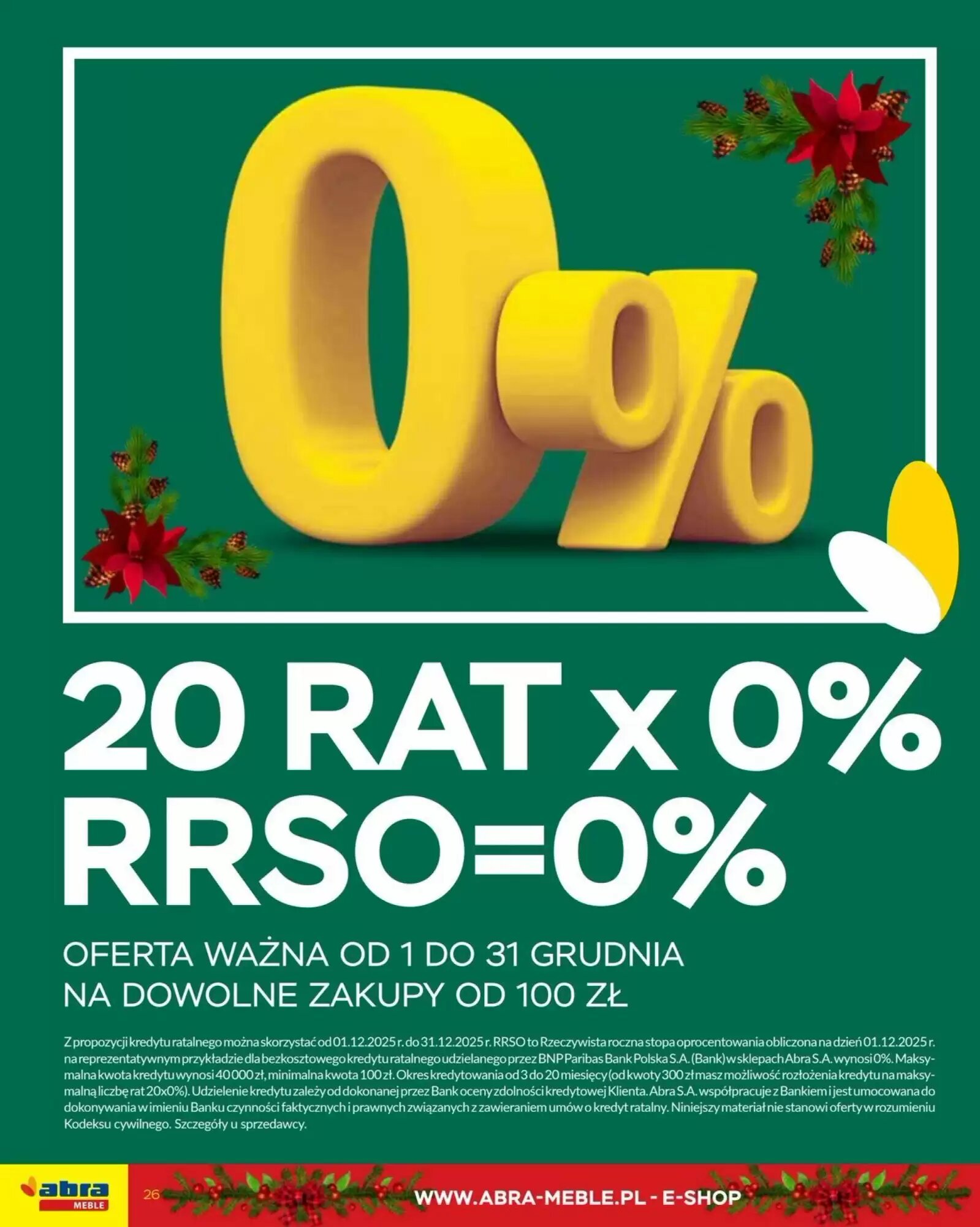 Gazetka promocyjna Abra  ważna od 03.12.2026 - Strona 26.