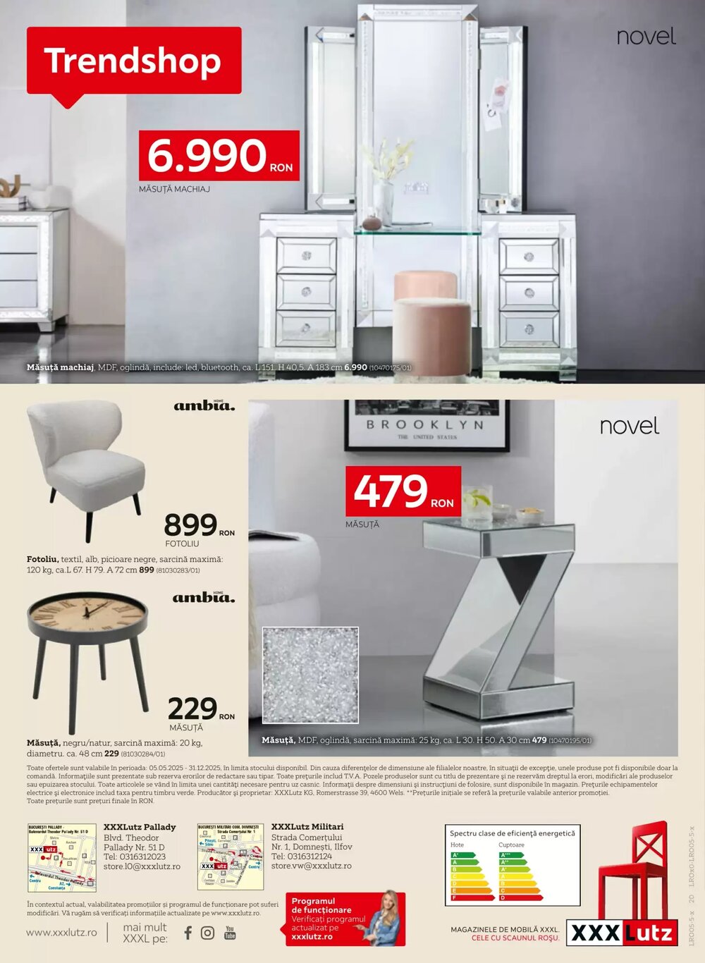 Catalogul cu oferte XXXLutz valabil de la 05.05.2025 - Pagina 20.