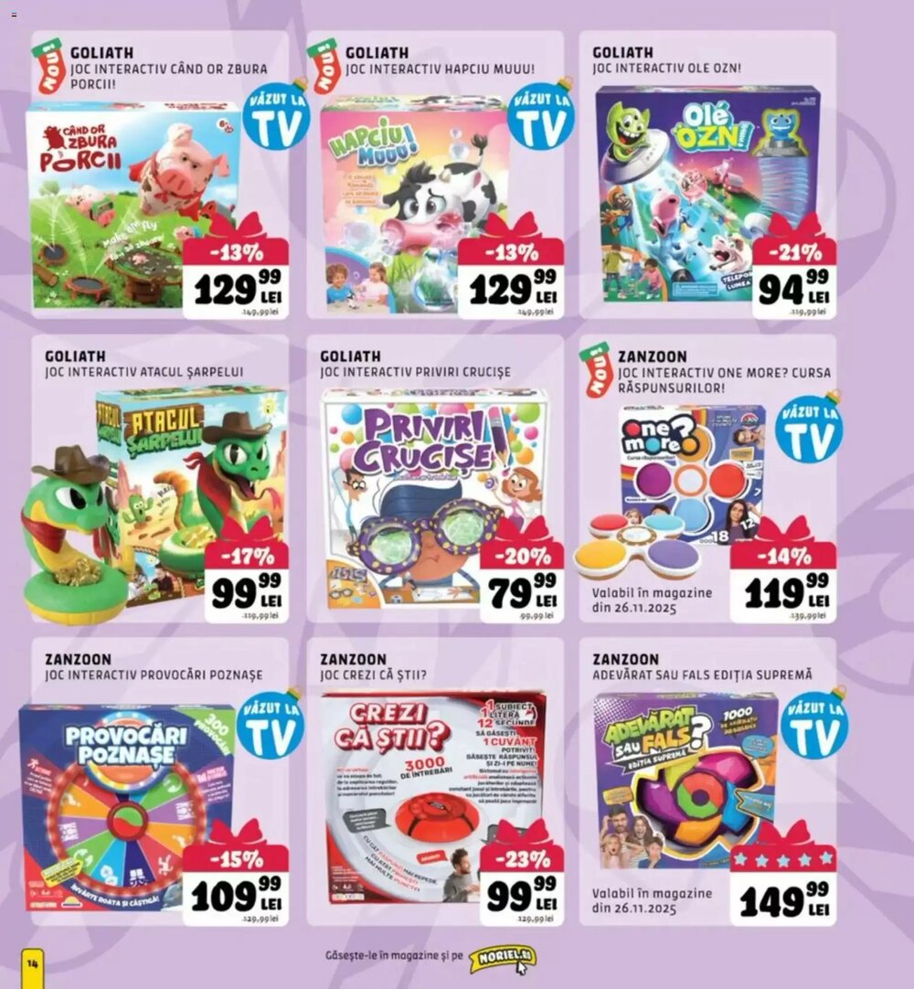 Catalogul cu oferte Noriel valabil de la 16.11.2025 - Pagina 14.