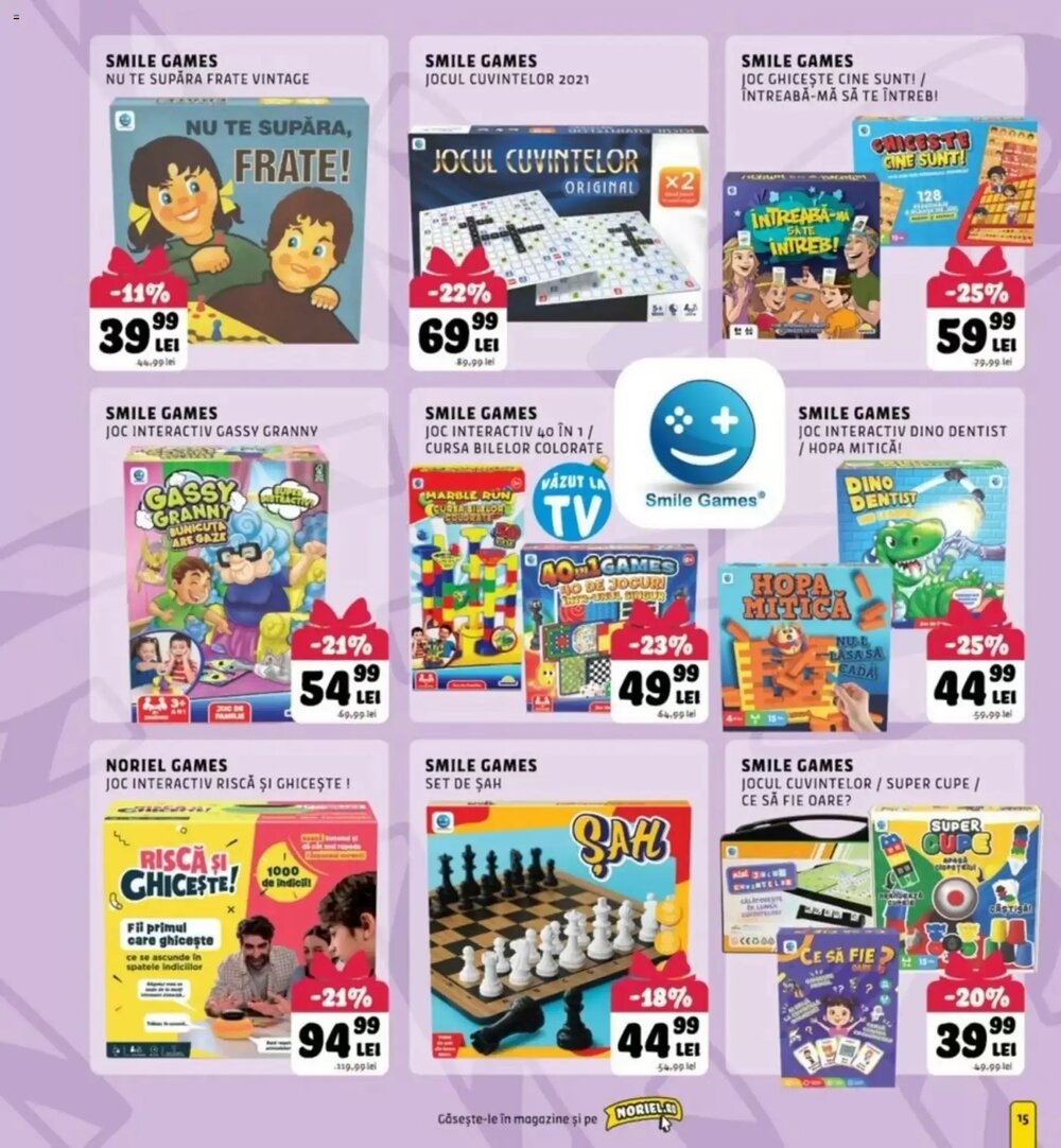 Catalogul cu oferte Noriel valabil de la 16.11.2025 - Pagina 15.