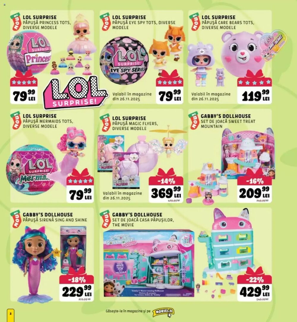 Catalogul cu oferte Noriel valabil de la 16.11.2025 - Pagina 2.
