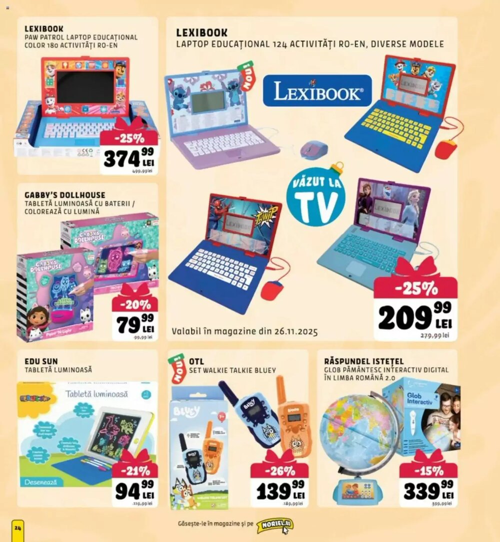 Catalogul cu oferte Noriel valabil de la 16.11.2025 - Pagina 24.