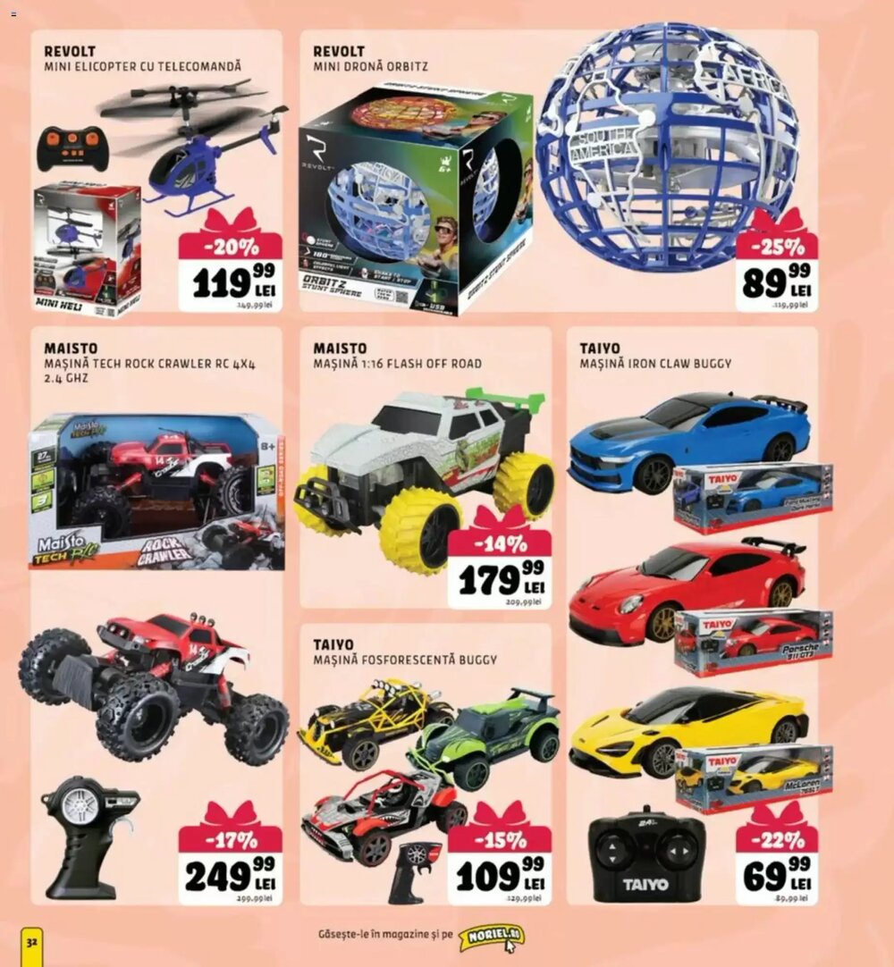 Catalogul cu oferte Noriel valabil de la 16.11.2025 - Pagina 32.
