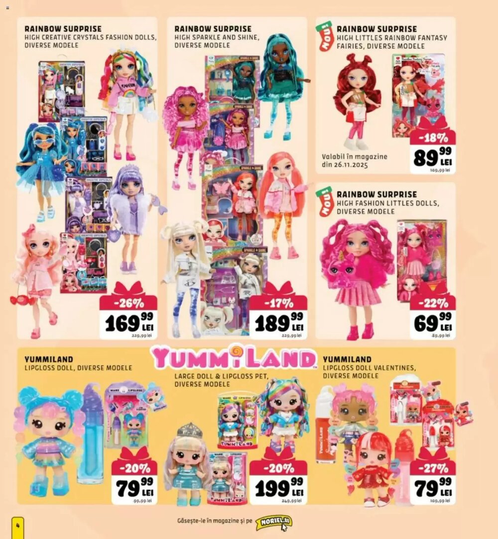 Catalogul cu oferte Noriel valabil de la 16.11.2025 - Pagina 4.