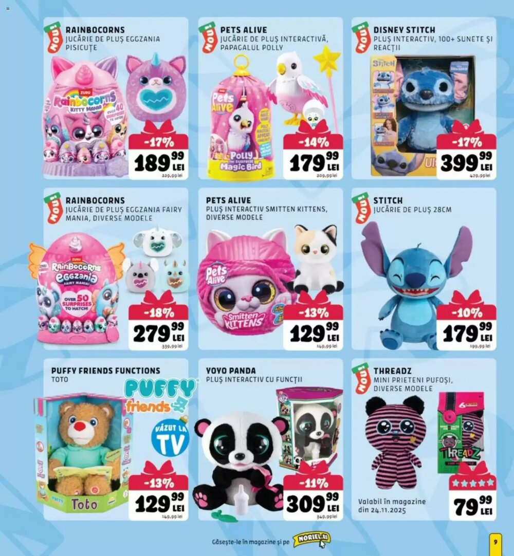 Catalogul cu oferte Noriel valabil de la 16.11.2025 - Pagina 9.