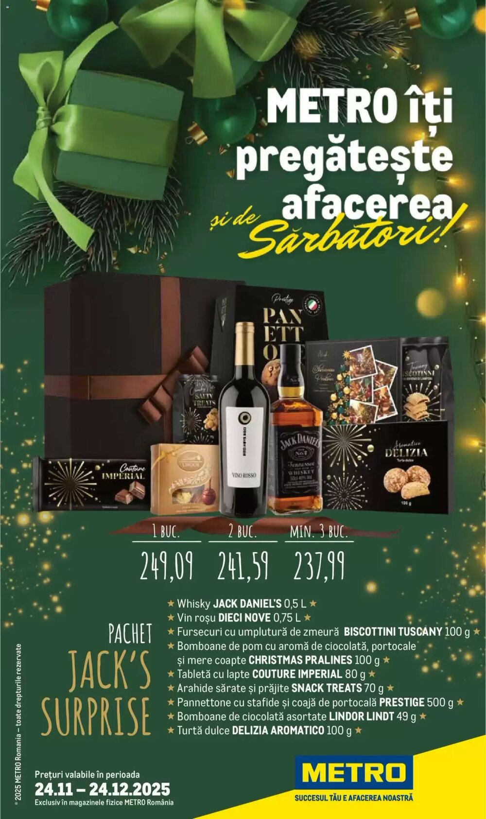 Catalogul cu oferte Metro valabil de la 23.11.2025 - Pagina 1.
