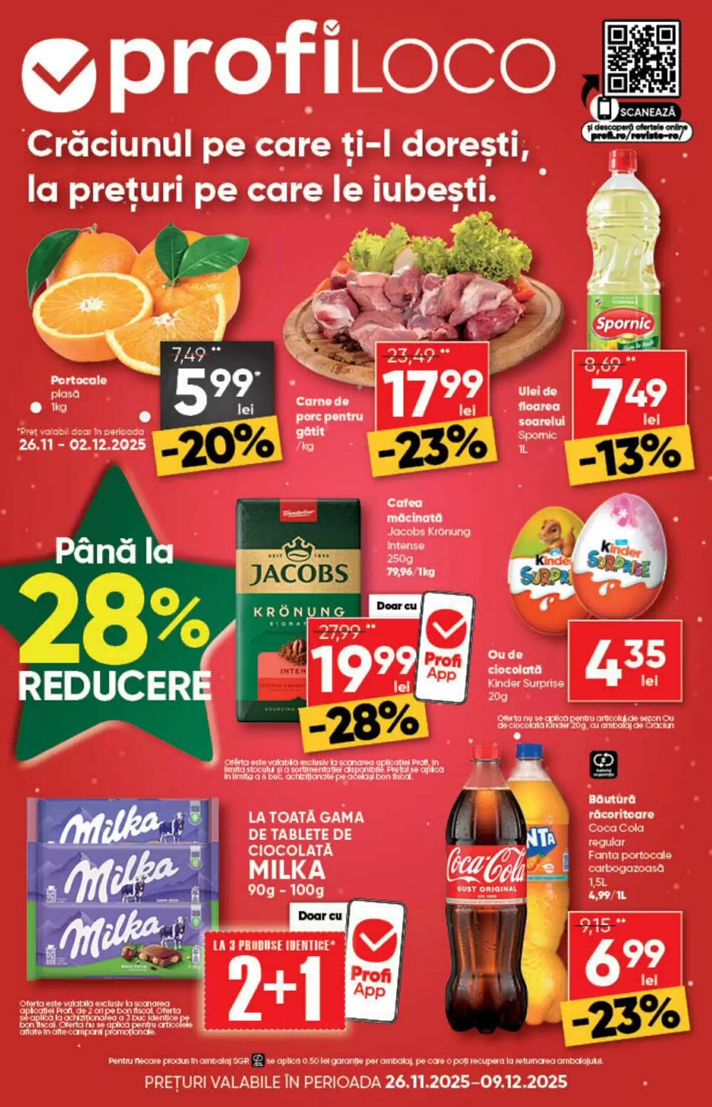 Catalogul cu oferte PROFI valabil de la 26.11.2025 - Pagina 1.