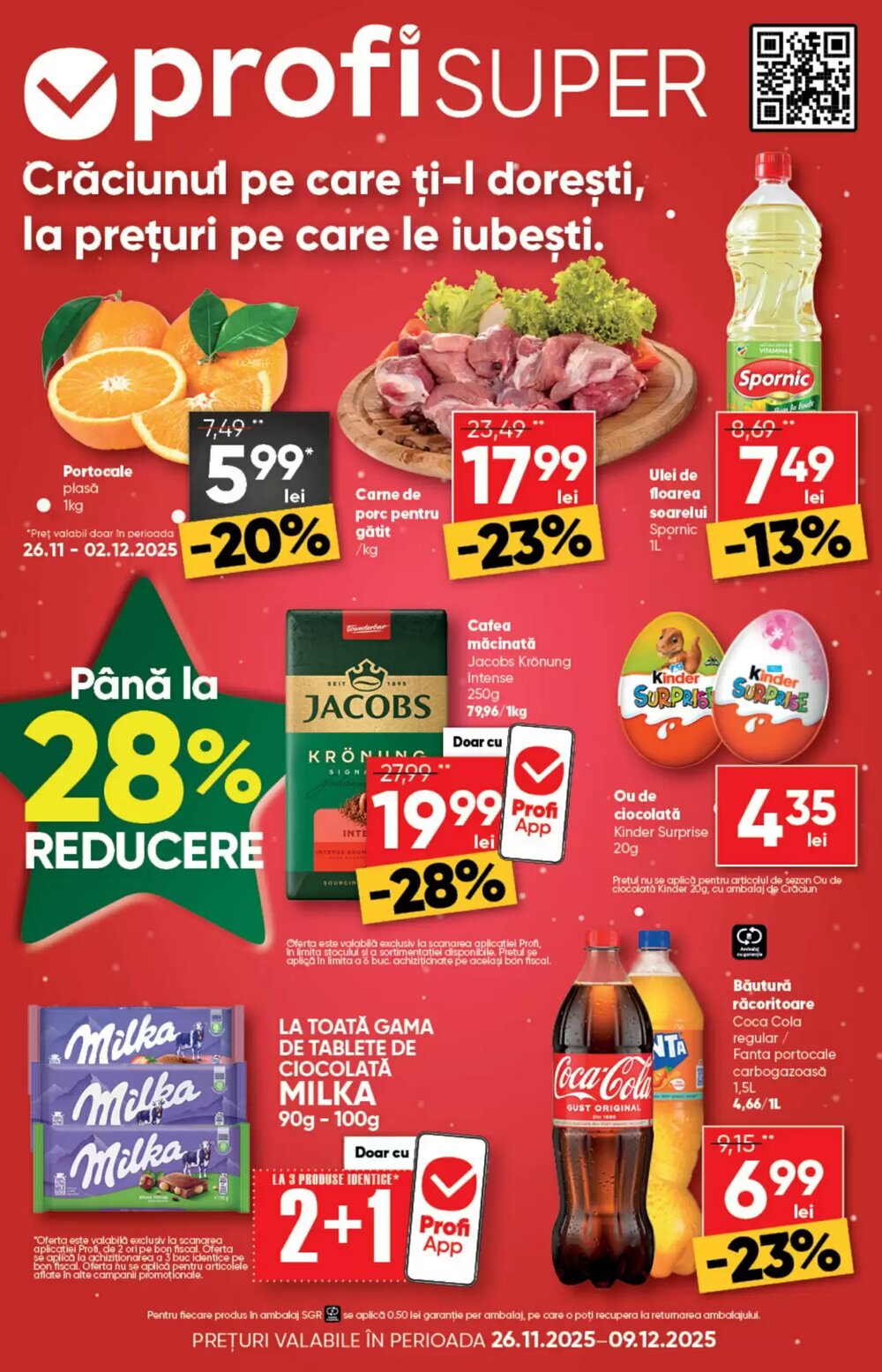 Catalogul cu oferte PROFI valabil de la 26.11.2025 - Pagina 1.