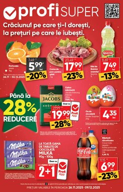 Catalogul cu oferte PROFI valabil de la 26.11.2025