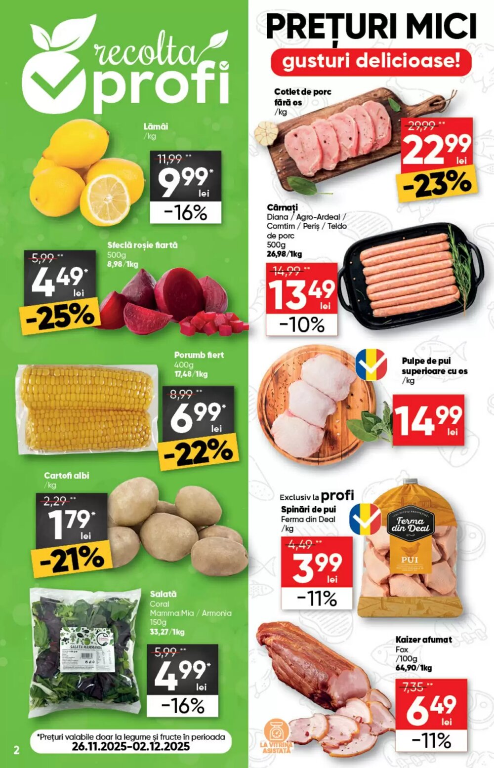 Catalogul cu oferte PROFI valabil de la 26.11.2025 - Pagina 2.