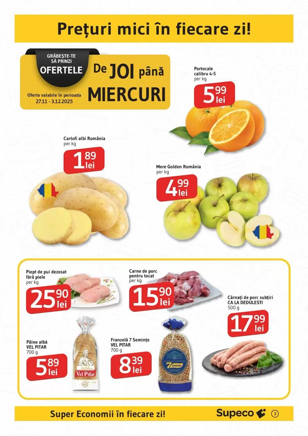 Catalogul cu oferte Supeco valabil de la 27.11.2025 - Pagina 3.