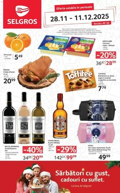 Catalogul cu oferte Selgros valabil de la 27.11.2025