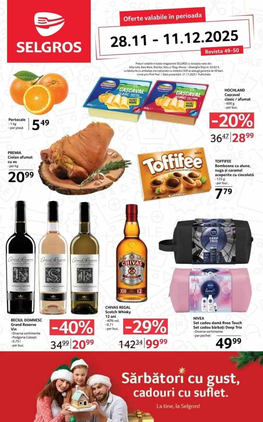 Catalogul cu oferte Selgros valabil de la 28.11.2025 - Pagina 1.