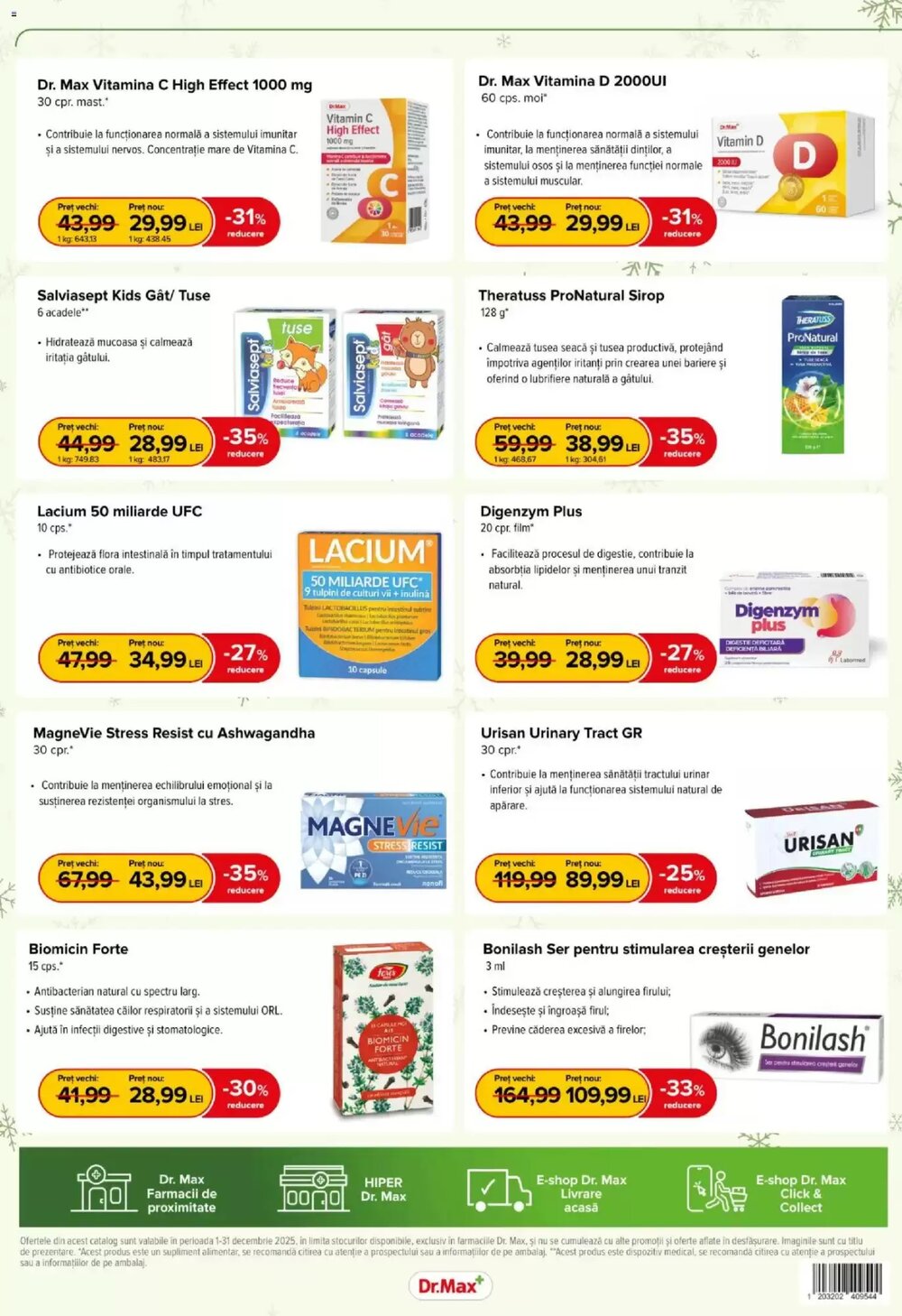 Catalogul cu oferte Dr.Max valabil de la 30.11.2025 - Pagina 8.