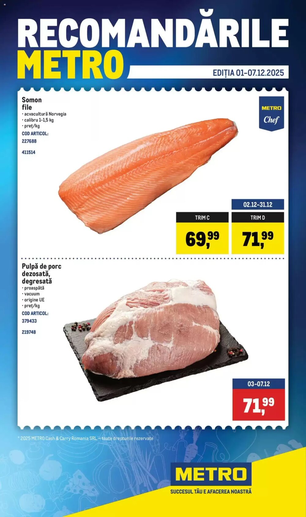 Catalogul cu oferte Metro valabil de la 30.11.2025 - Pagina 1.