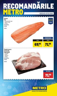 Catalogul cu oferte Metro valabil de la 30.11.2025