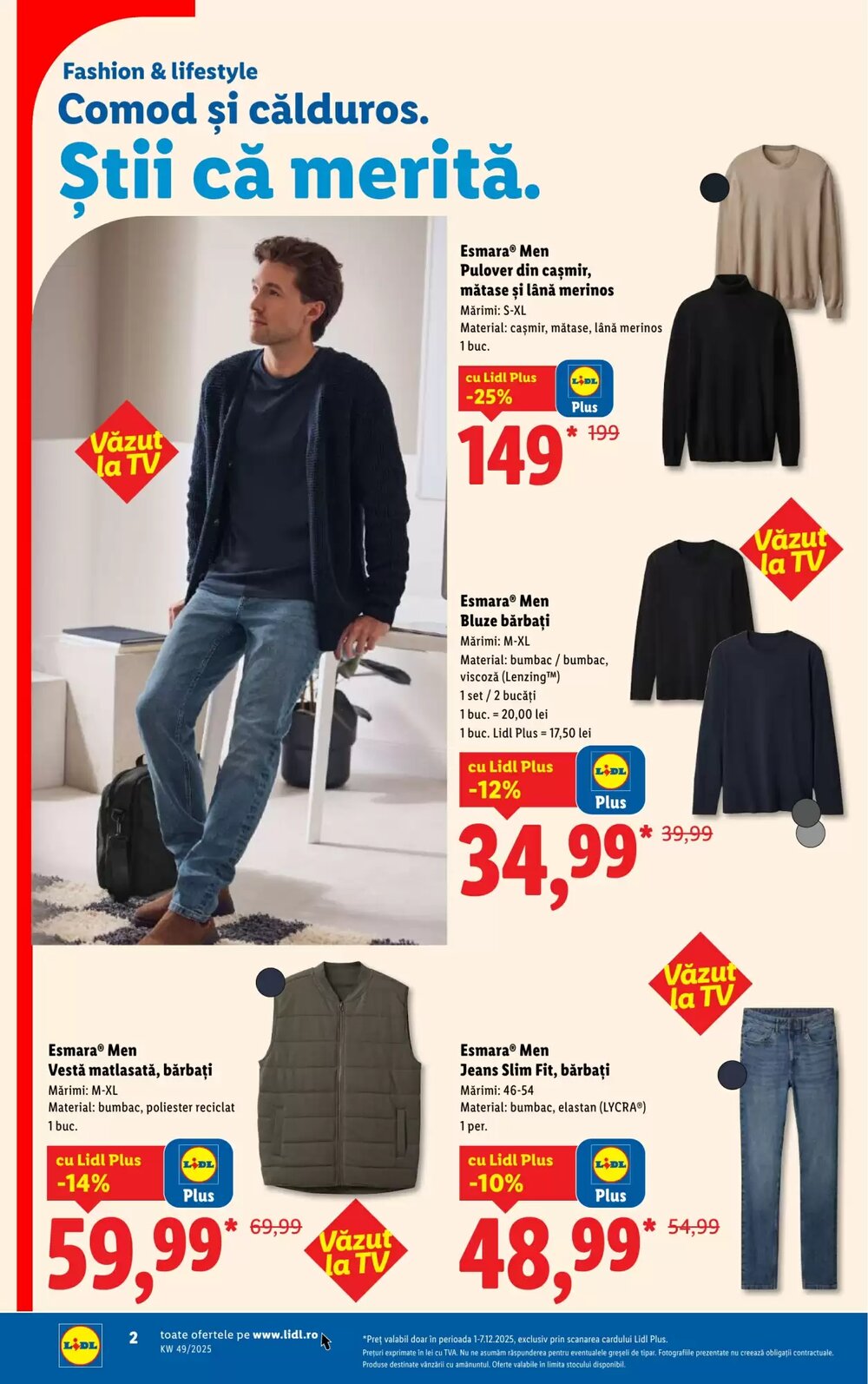 Catalogul cu oferte Lidl valabil de la 01.12.2025 - Pagina 2.