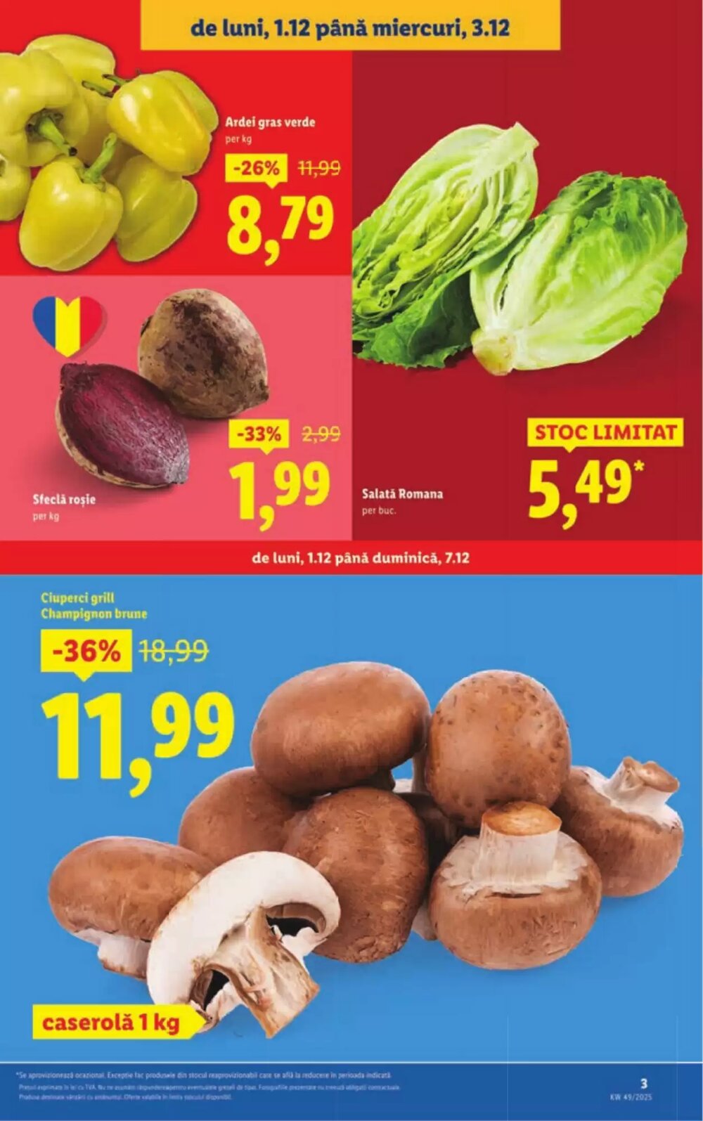 Catalogul cu oferte Lidl valabil de la 01.12.2025 - Pagina 3.