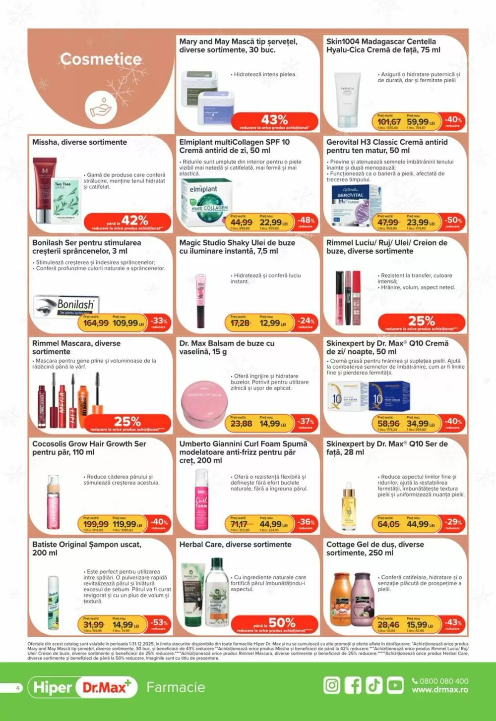 Catalogul cu oferte Dr.Max valabil de la 01.12.2025 - Pagina 4.