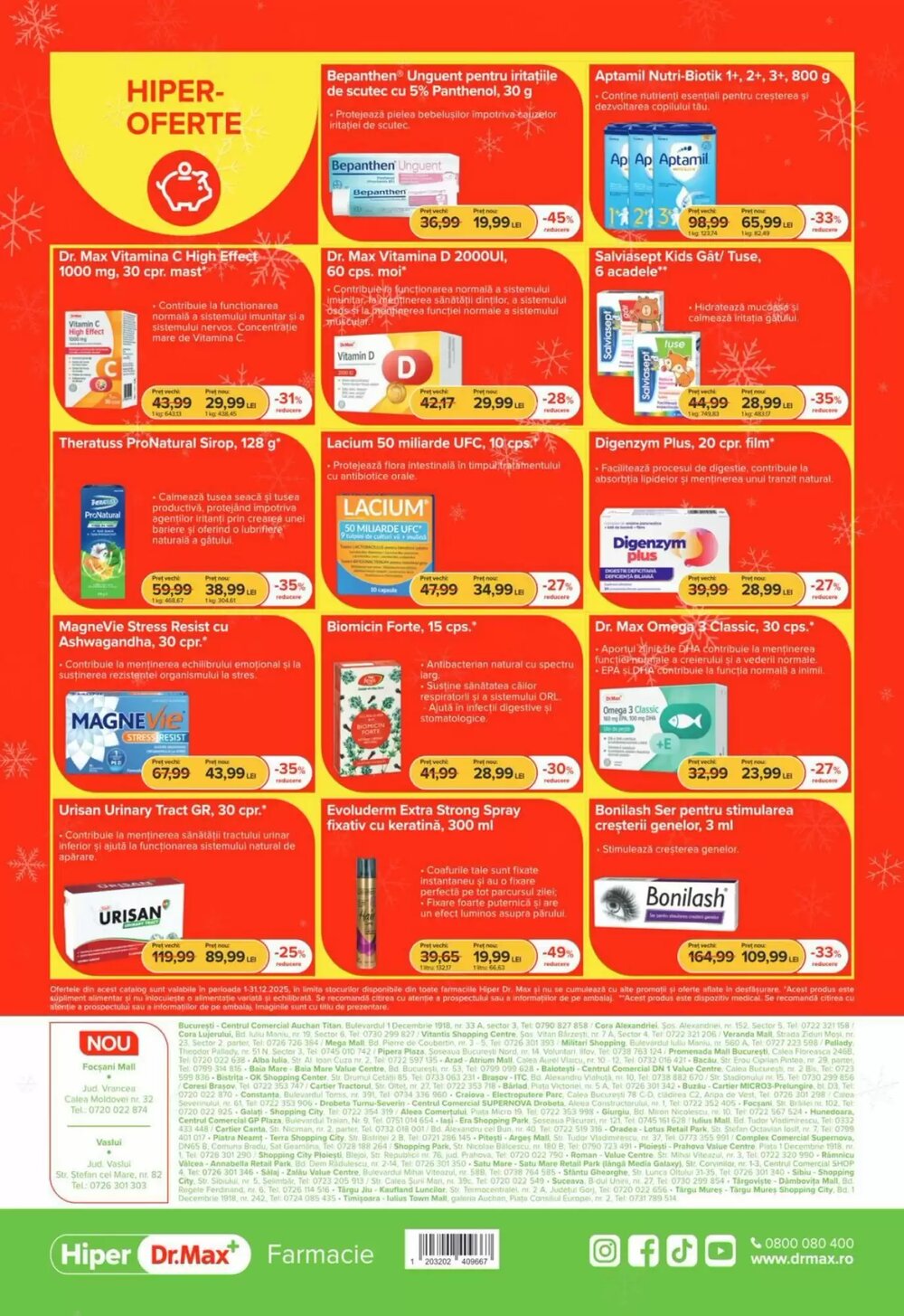 Catalogul cu oferte Dr.Max valabil de la 01.12.2025 - Pagina 8.