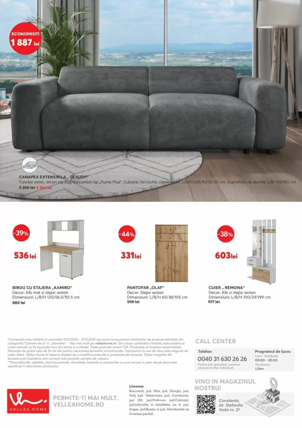 Catalogul cu oferte Mobila Videnov valabil de la 02.12.2025 - Pagina 12.