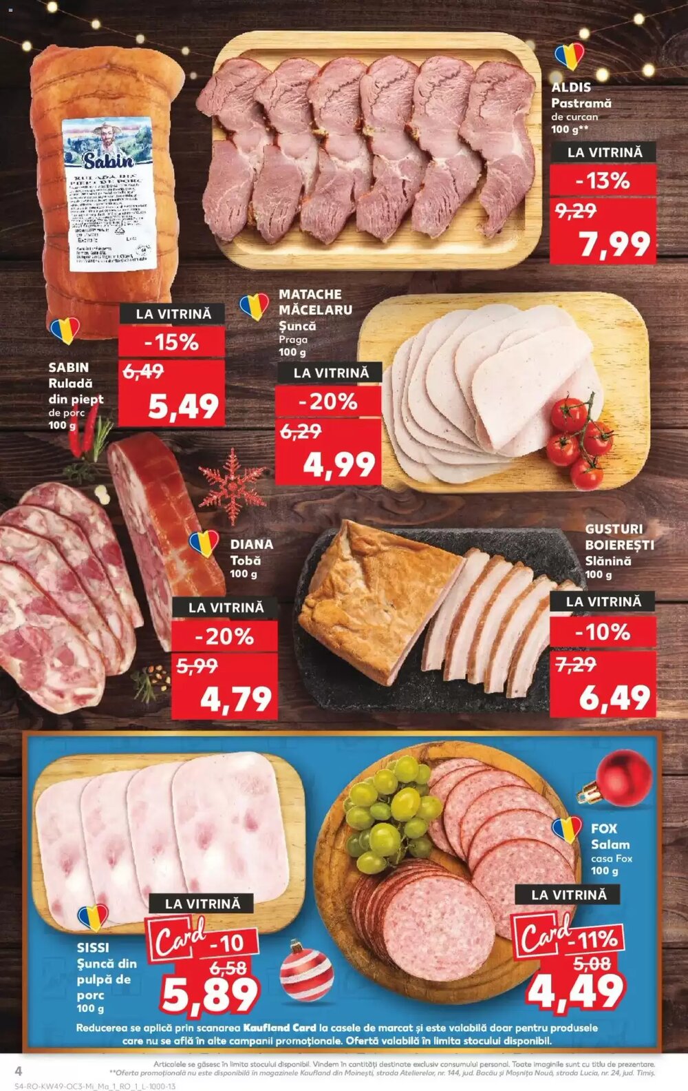 Catalogul cu oferte Kaufland valabil de la 03.12.2025 - Pagina 4.