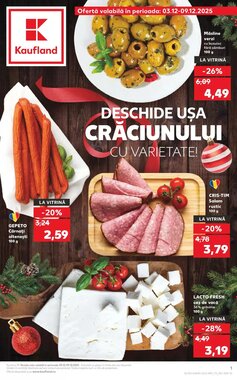 Catalogul cu oferte Kaufland valabil de la 03.12.2025