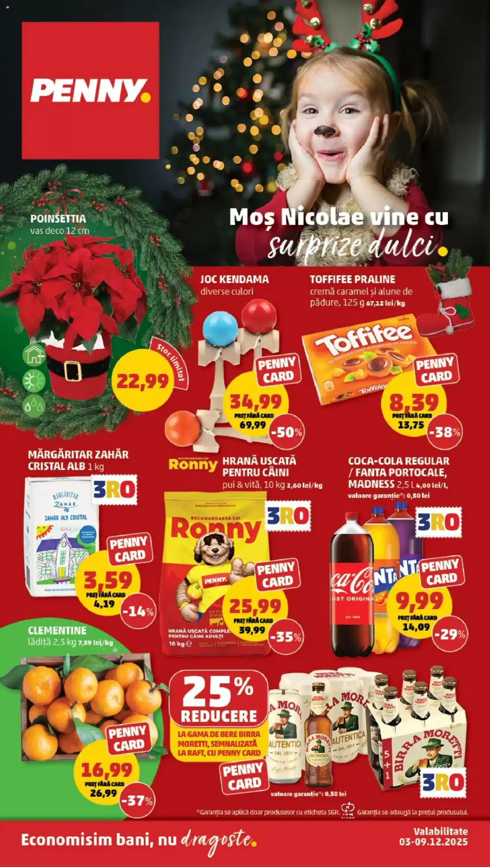 Catalogul cu oferte Penny valabil de la 03.12.2025 - Pagina 1.