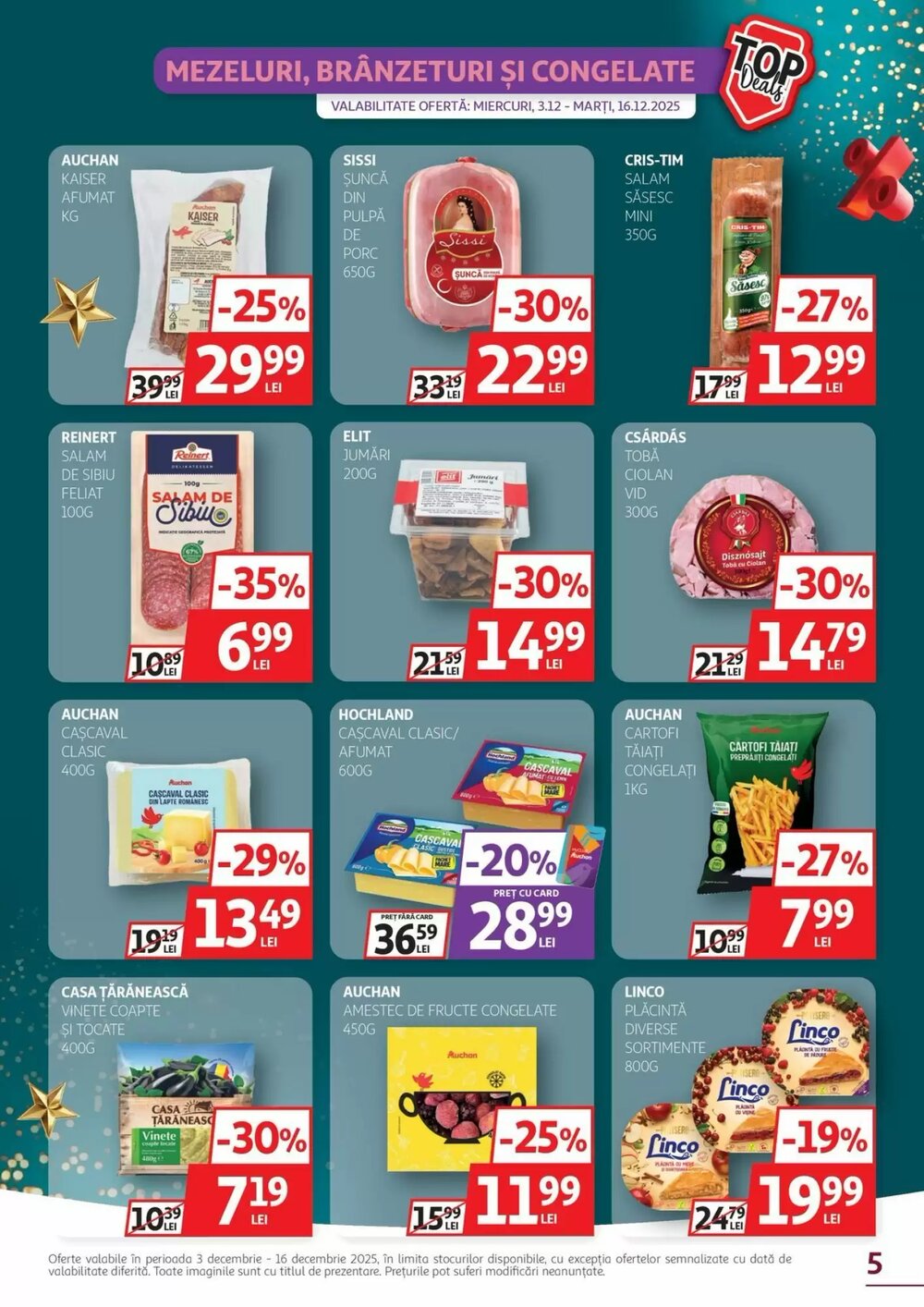 Catalogul cu oferte Auchan valabil de la 03.12.2025 - Pagina 5.