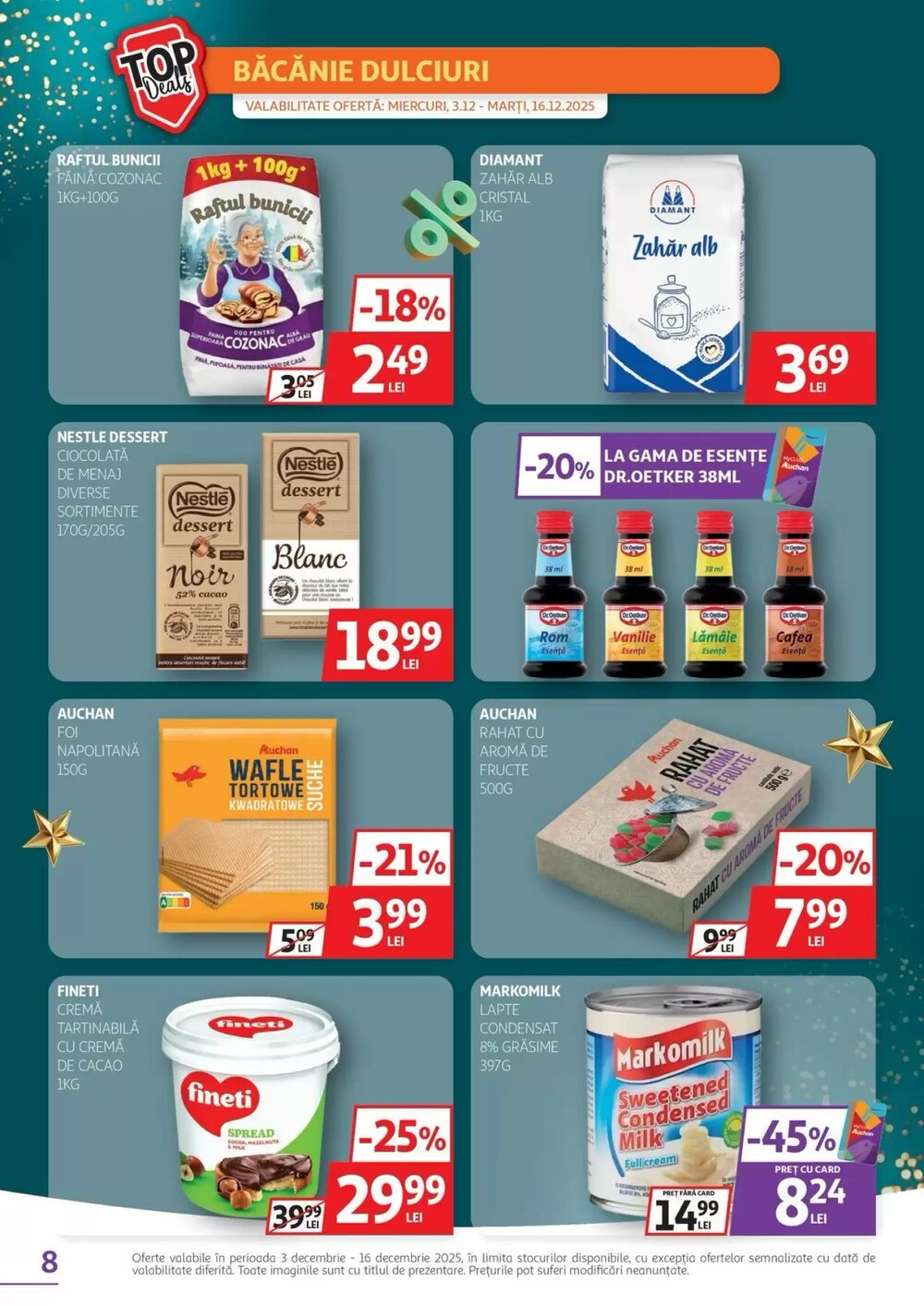 Catalogul cu oferte Auchan valabil de la 03.12.2025 - Pagina 8.