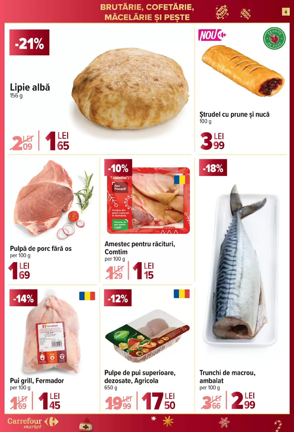 Catalogul cu oferte Carrefour Market valabil de la 03.12.2025 - Pagina 4.