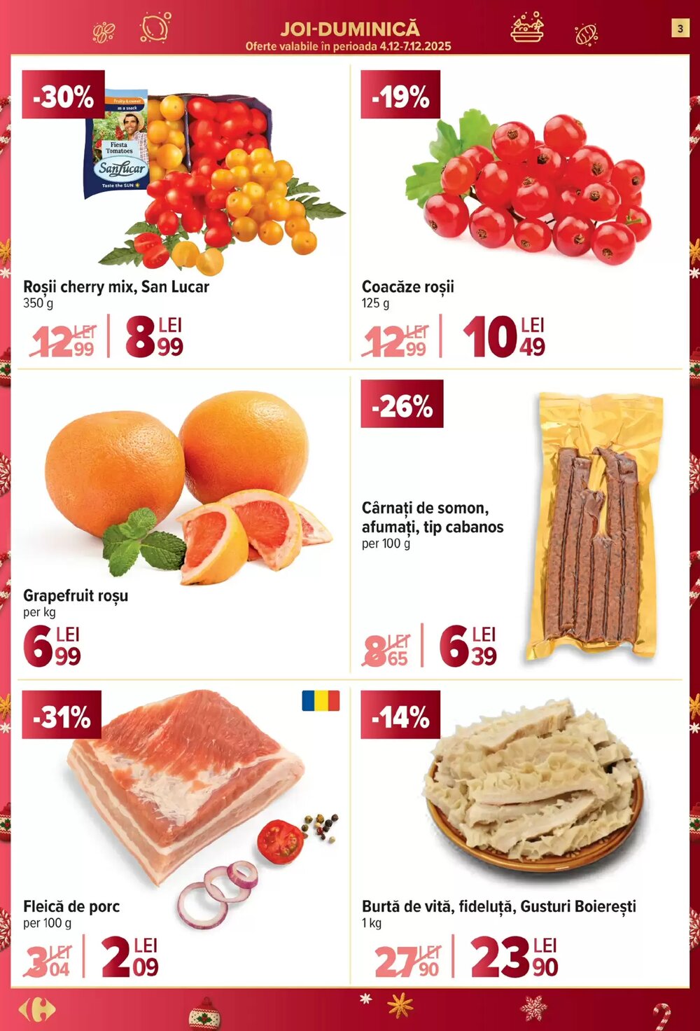 Catalogul cu oferte Carrefour valabil de la 03.12.2025 - Pagina 3.
