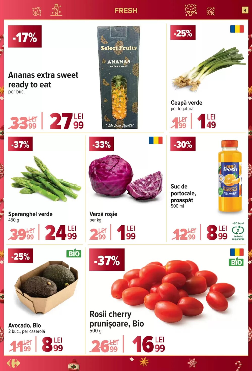 Catalogul cu oferte Carrefour valabil de la 03.12.2025 - Pagina 4.