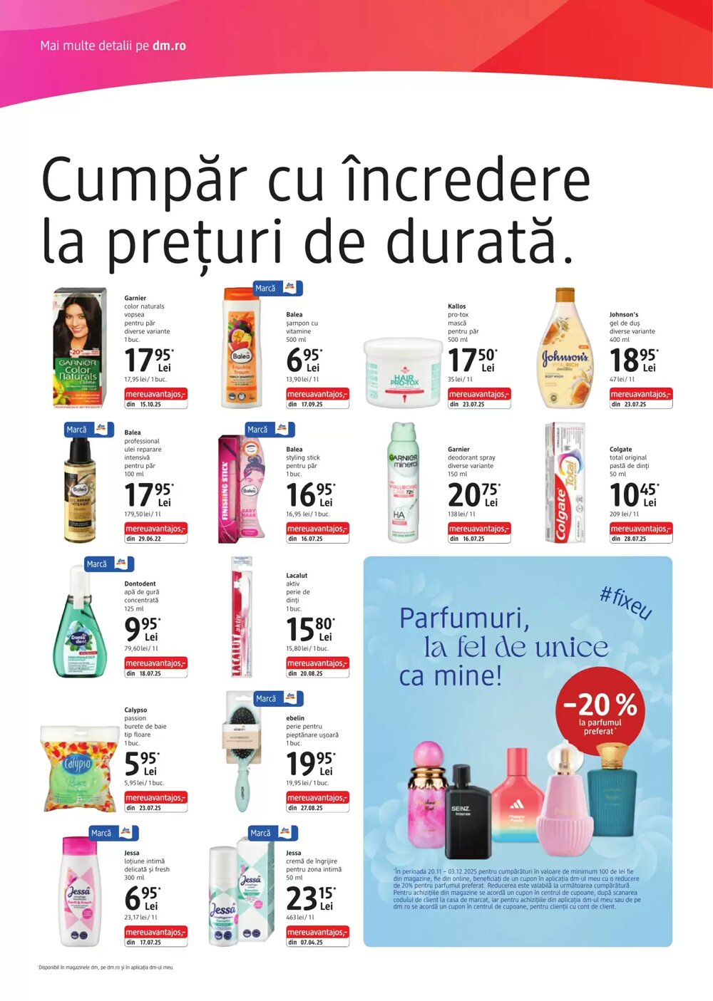 Catalogul cu oferte DM valabil de la 03.12.2025 - Pagina 2.