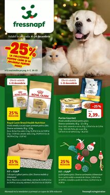 Catalogul cu oferte Fressnapf valabil de la 03.12.2025