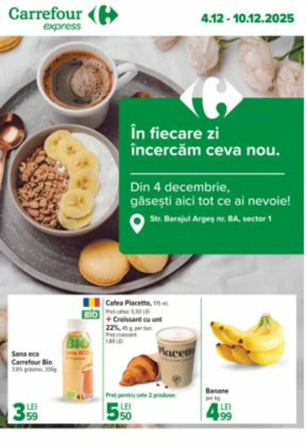 Catalogul cu oferte Carrefour Express valabil de la 04.12.2025 - Pagina 1.