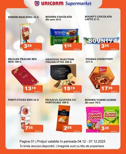 Catalogul cu oferte Unicarm valabil de la 04.12.2025