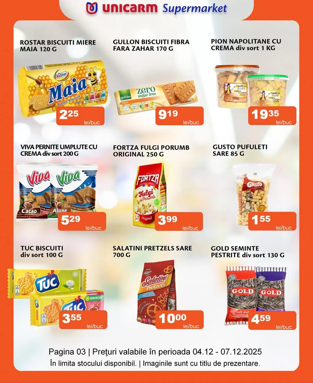 Catalogul cu oferte Unicarm valabil de la 04.12.2025 - Pagina 3.
