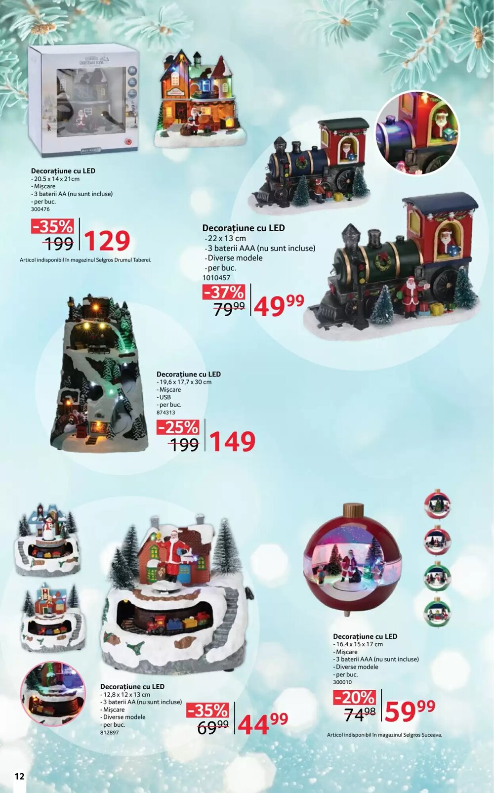 Catalogul cu oferte Selgros valabil de la 06.12.2025 - Pagina 12.