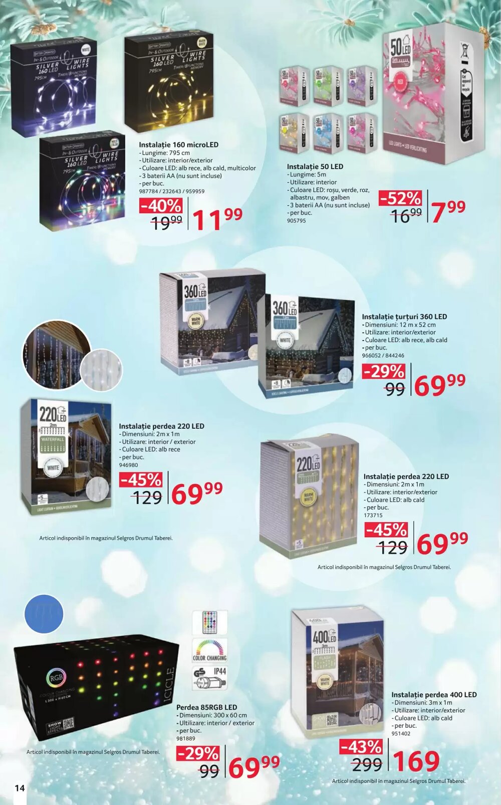 Catalogul cu oferte Selgros valabil de la 06.12.2025 - Pagina 14.