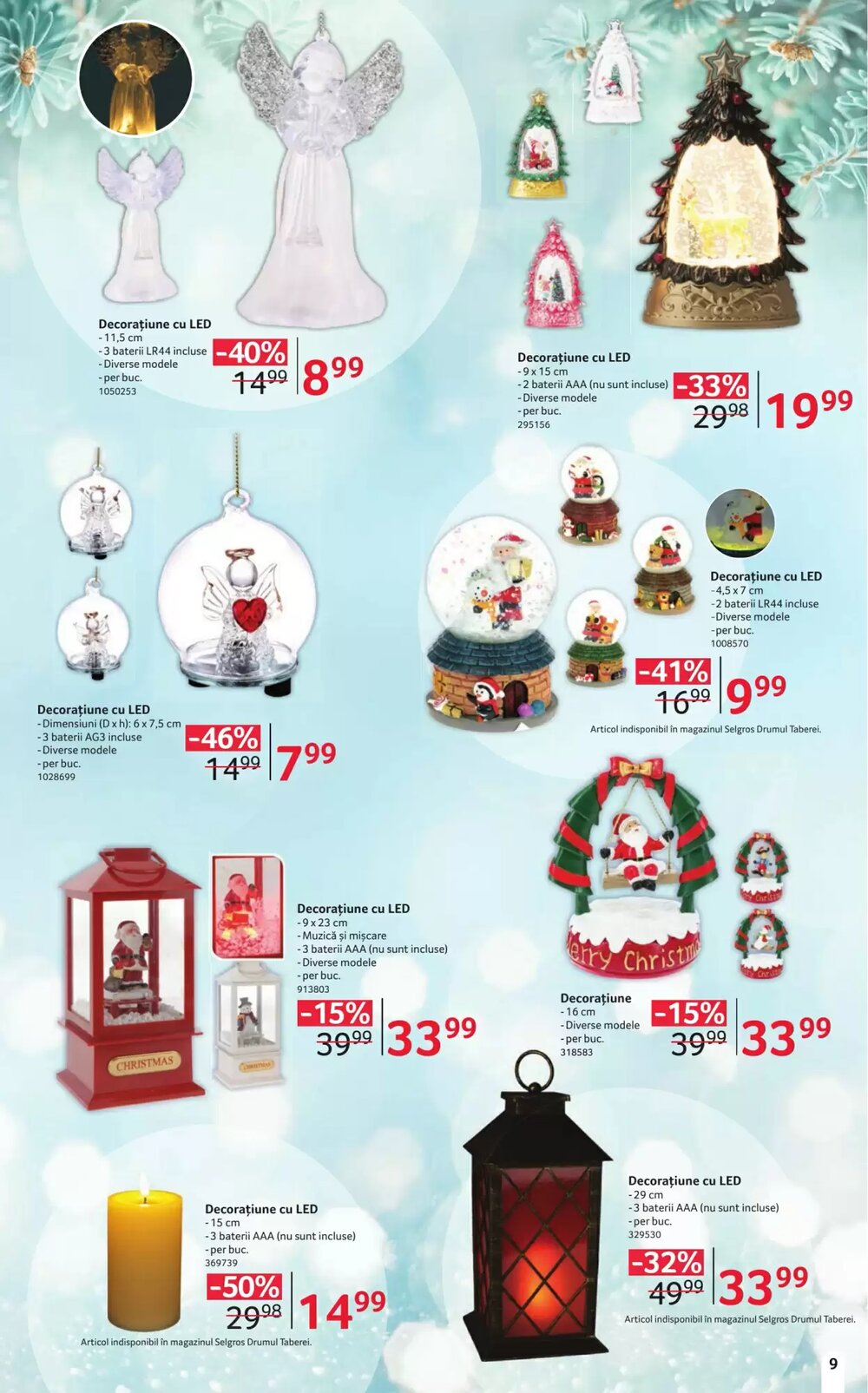 Catalogul cu oferte Selgros valabil de la 06.12.2025 - Pagina 9.