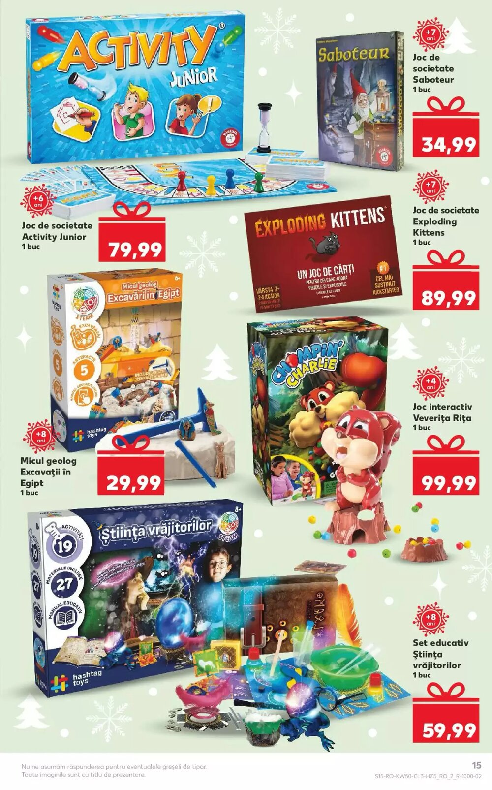 Catalogul cu oferte Kaufland valabil de la 07.12.2025 - Pagina 15.